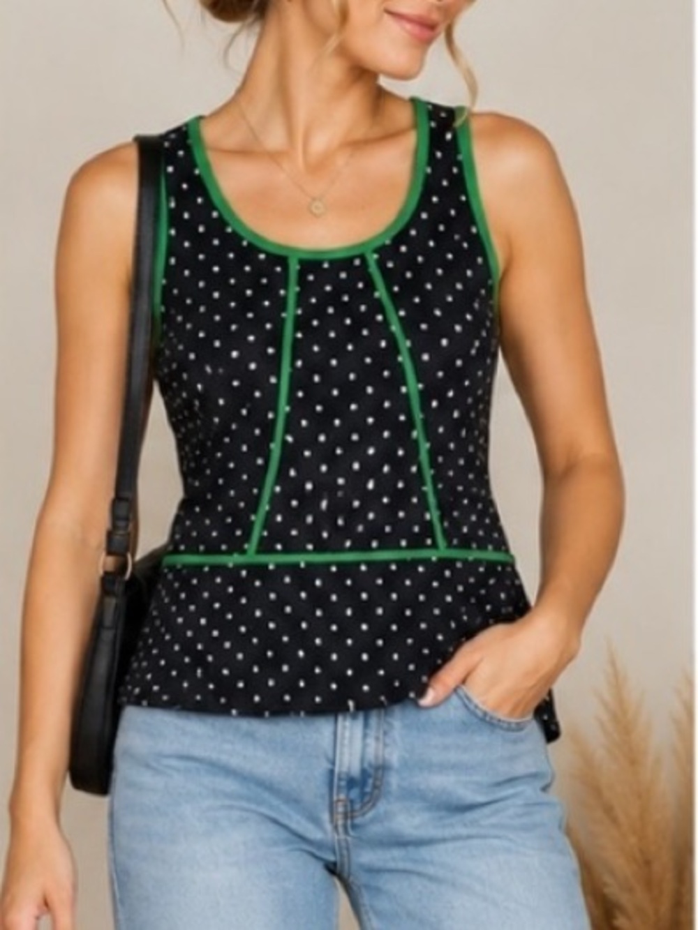 Weston Wear Polka Dot Top
